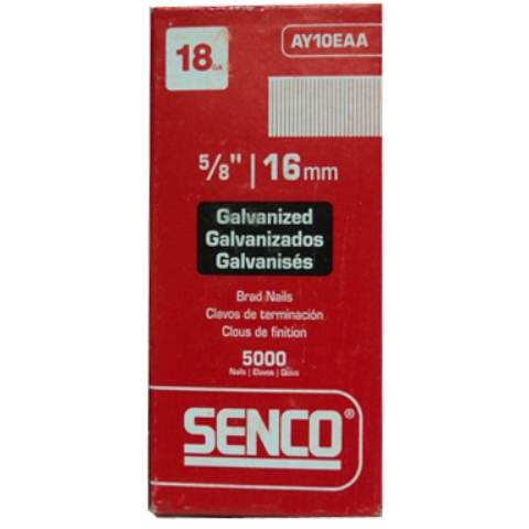 SENCO  18Ga X 5/8" MED.  ** CALL STORE FOR AVAILABILITY AND TO PLACE ORDER **